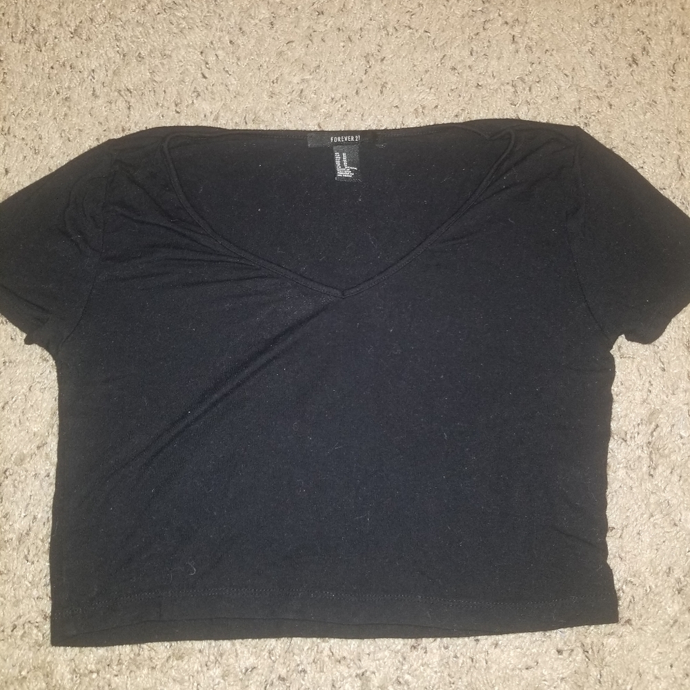 Plain Crop Top